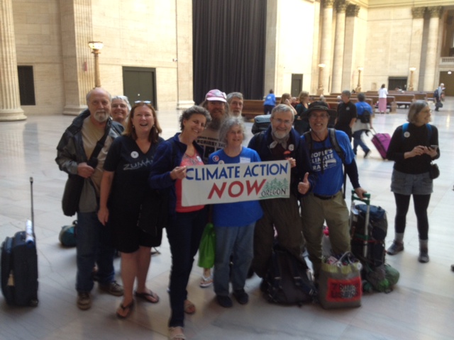 The Oregon Delegation - People's climate march