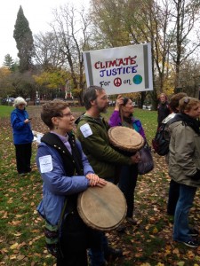 Portland Rally and March for Climate Justice. Dec 2015